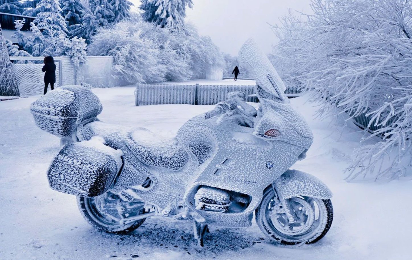 Cover Up! - It's Cold Outside - Storm Motorcycle Covers